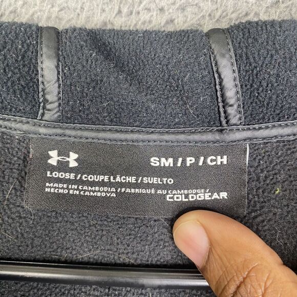 Under Armour Jacket Womens DFO Small ColdGear Storm Hooded Full Zip - Picture 8 of 16